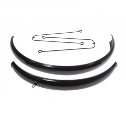 blatníky kovové 20"/53 mm, čierne