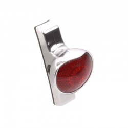 svetlo zadné 1xLED Rearlight Retro, chróm