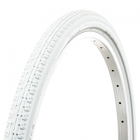 plášť 26" (47-559) Metro MT4756, biely, reflexné pruhy