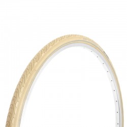 plášť 28" (40-635) CST Classic, krémový, reflexné pruhy