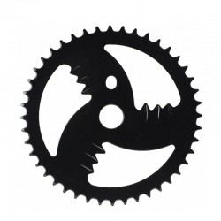 koleso ozubené (prevodník) 44 zubov, čierny, Type 03, pre BMX a cruiser