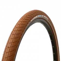 plášť 26" (50-559) Schwalbe Big Apple, hnedý, reflexné pruhy