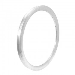 ráfik 20" (406 mm), 28 dier, AL, strieborný, výška 28 mm, dvojstenný