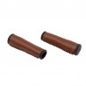 rukoväte Leatherette hnedé tmavé, koženka, 120 mm