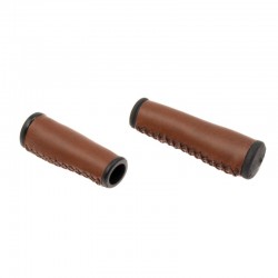rukoväte Leatherette hnedé tmavé, koženka, 120+95 mm