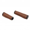 rukoväte Leatherette hnedé tmavé, koženka, 120+95 mm