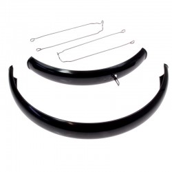 blatníky kovové 16"/53 mm, čierne