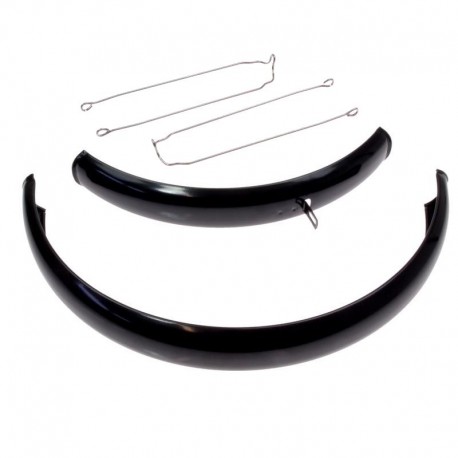 blatníky kovové 16"/53 mm, čierne