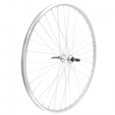 koleso vypletené 28" (622 mm, 36 dier) zadné, Remerx Dragon, viackoliesko, rýchloupinák