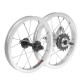 koleso vypletené 12" (203 mm, 16 dier) SET predné+zadné, Stars AL, torpédo