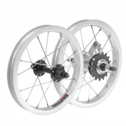 koleso vypletené 12" (203 mm, 16 dier) SET predné+zadné, Stars AL, torpédo