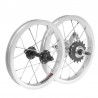 koleso vypletené 12" (203 mm, 16 dier) SET predné+zadné, Stars AL, torpédo