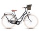 mestský bicykel CTM Fiore 28", čierny, 3 rýchl.