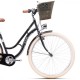 mestský bicykel CTM Fiore 28", čierny, 3 rýchl.