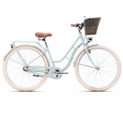 mestský bicykel CTM Summer 28", zelený šalviový, 3 rýchl.