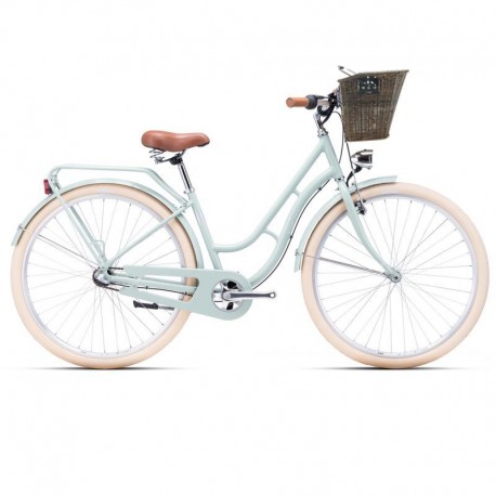mestský bicykel CTM Summer 28", zelený šalviový, 3 rýchl.