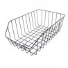 košík na nosič zadný, drôtený, 48 x 30 cm