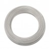 bowden brzdový, 5 mm, pletenec biely