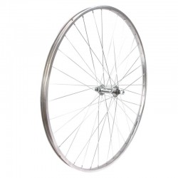 koleso vypletené 28" (635 mm, 36 dier) predné, Speed chróm