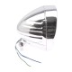 svetlo predné HeadLight Motobike 12V, chróm