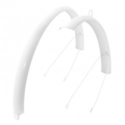 blatníky kovové 26"/50 mm, biele