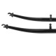 vidlica 28", čierna, 1", pivoty