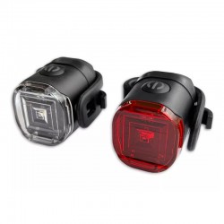 blikačka predná+zadná, 1xLED, Hero Duo USB