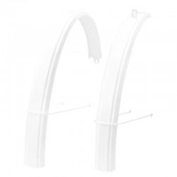 blatníky kovové 26"/56 mm, biele