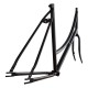 rám bicykla+vidlica City Retro 28"-50 cm, oceľ, čierna