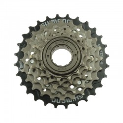 viackoliesko skrutkovacie, 6rýchl., 14-28 zubov, Shimano MF-TZ500