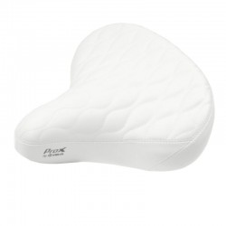 sedlo ProX Cruiser Diamond, biele