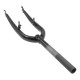 vidlica 20", čierna, 1", pivoty, stĺpik 220 mm