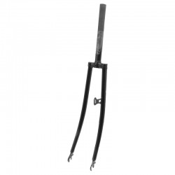 vidlica 28" (622 mm), čierna, 1", dynamo, stĺpik 220 mm