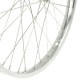 koleso vypletené 20" (406 mm, 36 dier) SET predné+zadné, Speed chróm, torpédo