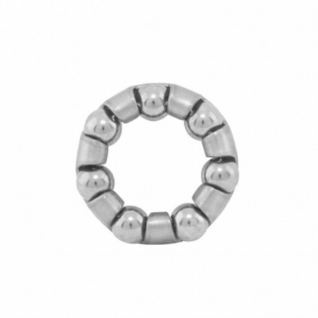 venček (ložisko) náboja zadného-torpéda, 1/4" (25-16 mm) 7 guličiek