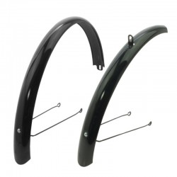blatníky kovové 28"/46 mm, čierne