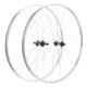 koleso vypletené 27" (630 mm, 36 dier) SET predné+zadné, Speed chróm, viackol.,čierné náb.