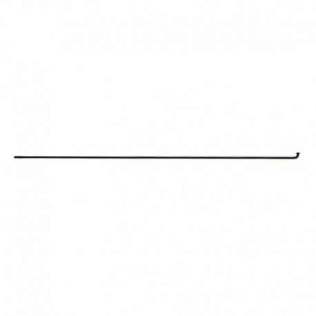 špica (drôt) 2,2-2,0x286 mm, čierný, nerez, Pillar