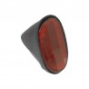odrazka zadná (červená), oválna, na blatník