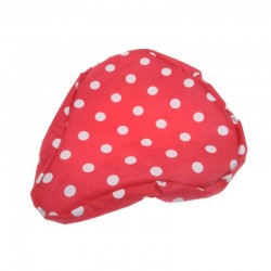 poťah sedla M-Wave Dots red+white