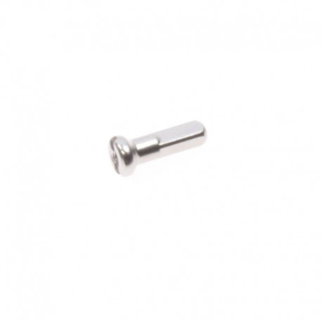 nipel 14 mm strieborný, pre drôty (špice) 2,3 mm